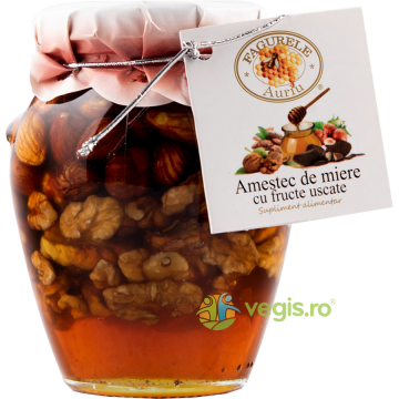 Amestec de Miere cu Fructe Uscate 360g