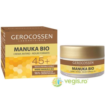 Crema Antirid Riduri Formate 45+ Manuka Bio 50ml