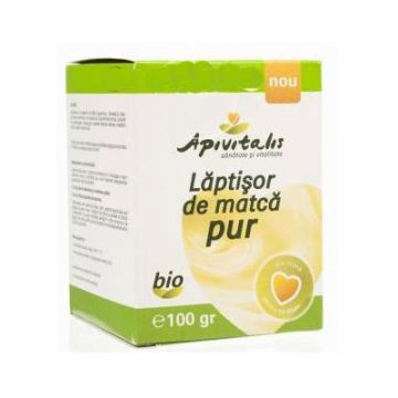 Laptisor de matca pur 100g - Apivitalis