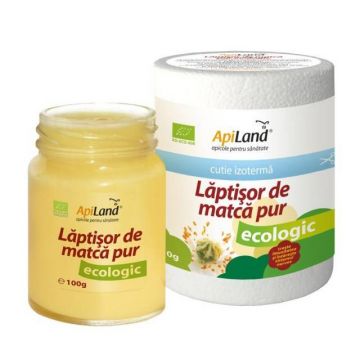 Laptisor de matca pur eco-bio 100g - ApiLand