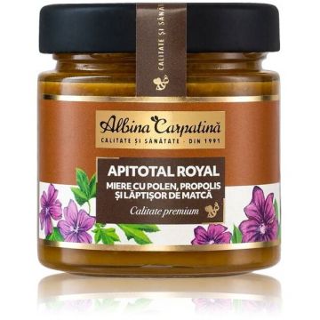 Miere cu Polen, Propolis si Laptisor de Matca Apitotal Royal 270g