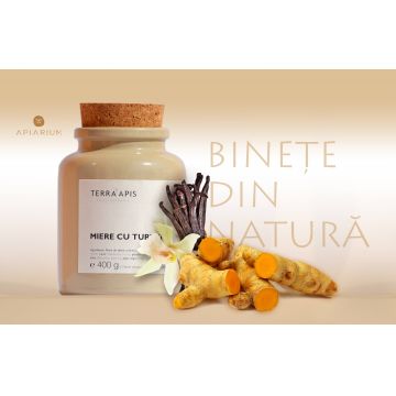 Miere cu turmeric No 2 - 400g - TERRA APIS