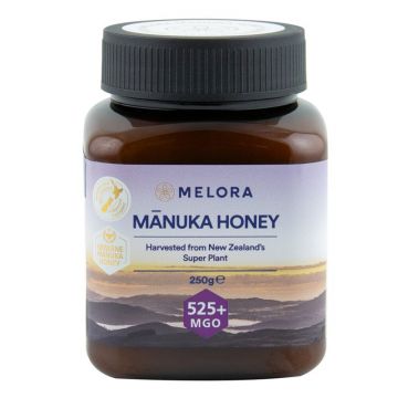 Miere de Manuka MELORA, MGO 525+ Noua Zeelanda, 250 g, naturala
