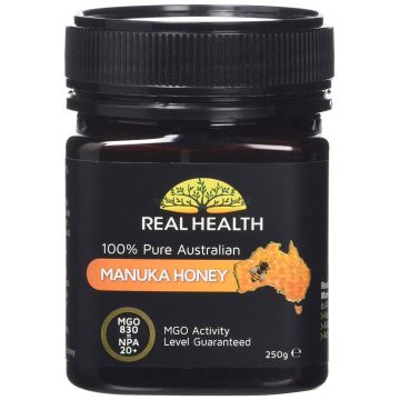 Miere de Manuka MGO 830, NPA 20+, 250g - Real Health