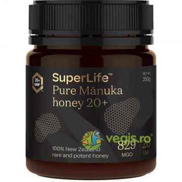 Miere de Manuka UMF 20+  (MGO 829+ ) 250g