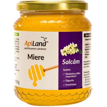 Miere De Salcam Cruda 500g Apiland