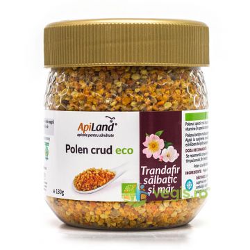 Polen Crud de Trandafir Salbatic si Mar Ecologic/Bio 230g