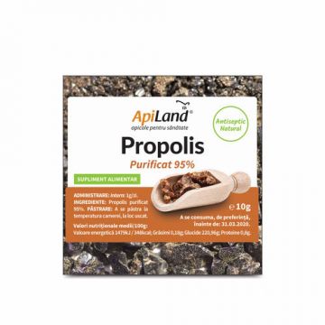 Propolis brut purificat 95% | ApiLand