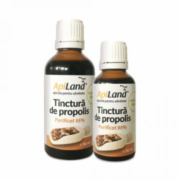 Tinctură de propolis purificat 95% | ApiLand