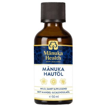 Ulei de corp cu miere de Manuka, ulei migdale, galebenele si macademia (50ml)