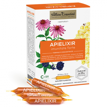 APIELIXIR imunitate forte 20 fiole x 10 ml