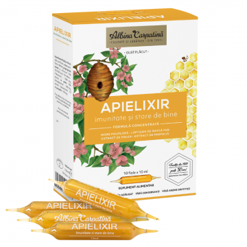 Apielixir imunitate si stare de bine 10 fiole x 10ml