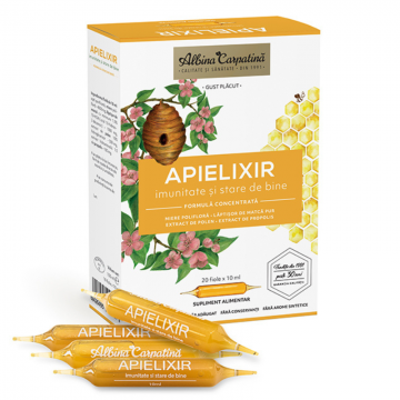 Apielixir imunitate si stare de bine 20 x 10ml