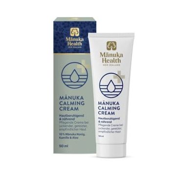 Manuka calming cream - Cremă calmantă și regenerantă cu 10% miere de Manuka, mușețel și aloe vera, 50 ml