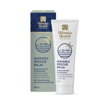 Manuka Rescue Balm - Cremă reparatoare cu 30% miere de Manuka - pentru piele aspră, crăpată - 50 ml