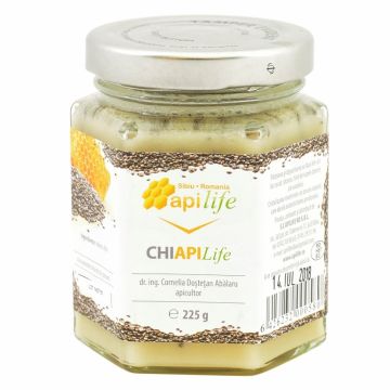 Miere cu chia 225g - APILIFE