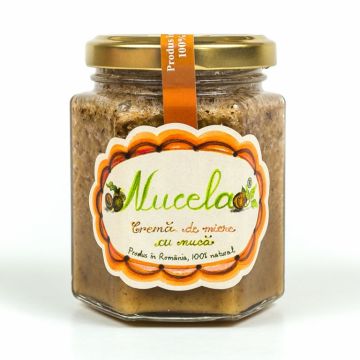 Miere cu crema nuca Nucela 210g - PRISACA