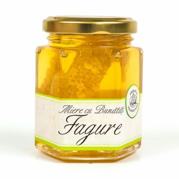 Miere cu fagure 250g - PRISACA