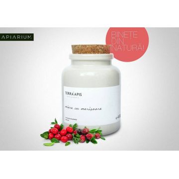 Miere cu merisoare, no1, 400g - Apiarium