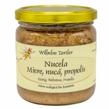 Miere cu nuca macinata Nucela eco 400g - WILHELM TARTLER