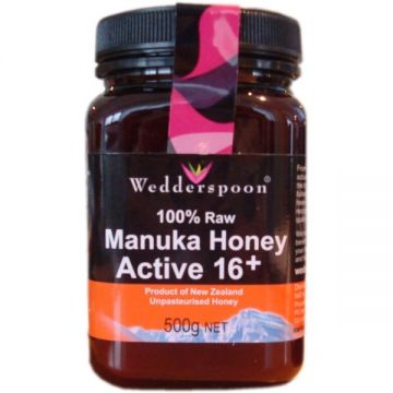 Miere Manuka KFactor16+ raw 500g - WEDDERSPOON