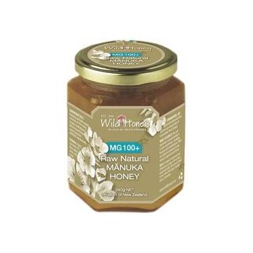 Miere MANUKA - MGO 100+ - UMF 10+ - 340g - Wild Honey NZ