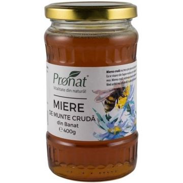 Miere munte cruda 400g - PRONAT