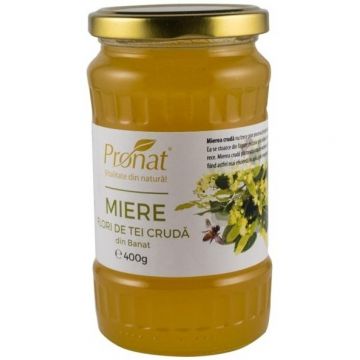 Miere tei cruda 400g - PRONAT