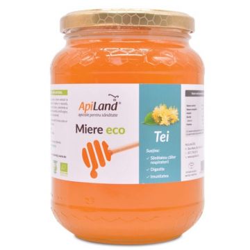 Miere tei cruda eco 500g - APILAND
