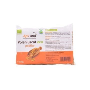 Polen uscat granule eco 130g - APILAND