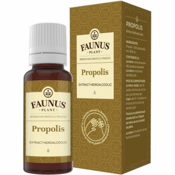 Tinctura propolis 30% 20ml - FAUNUS PLANT