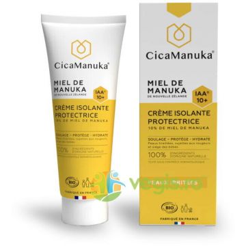 Crema Izolanta Protectoare cu 10% Miere de Manuka IAA10+ Bio 75ml