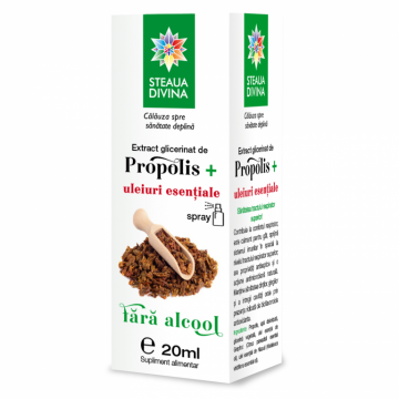 Extract glicolic propolis uleiuri esentiale spray 20ml - SANTO RAPHAEL