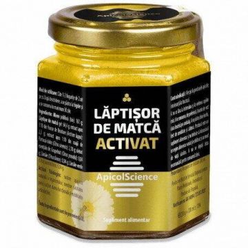 Laptisor de matca activat, 200 ml, DVR Pharm