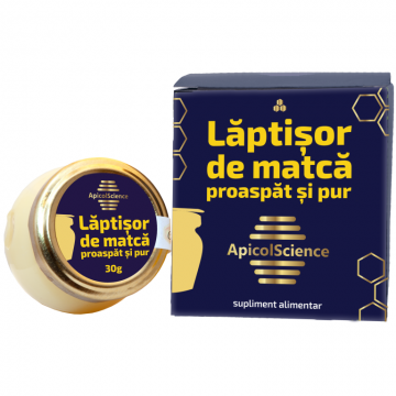 Laptisor matca pur proaspat 30g - APICOL SCIENCE