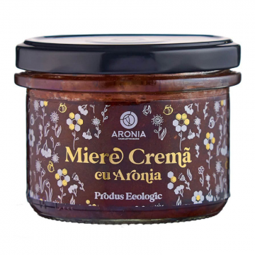 Miere crema cu Aronia, 220g, Aronia Charlottenburg