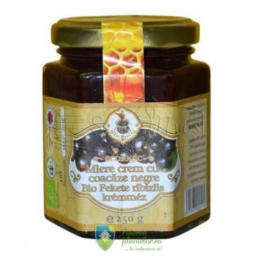 Miere Crema cu Coacaze negre 250 gr