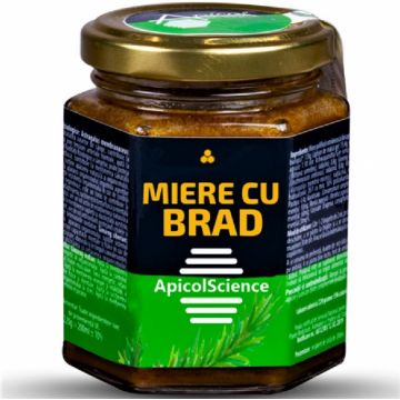 Miere cu brad 225g - APICOL SCIENCE