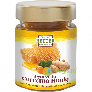 Miere cu Turmeric (Curcuma) Ecologica/Bio 250g