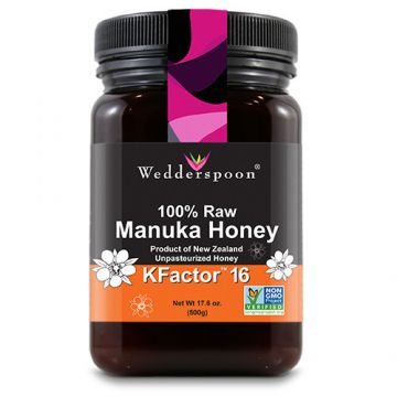 Miere de Manuka KFactor 16 RAW 100% Naturala Wedderspoon (Ambalaj: 500 grame)