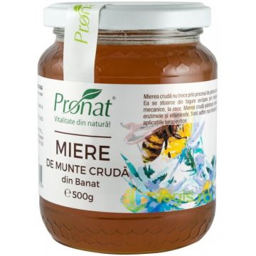 Miere de Munte Cruda din Banat 500g