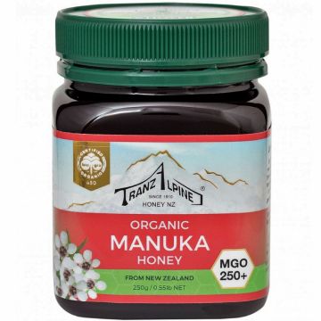 Miere manuka mgo250+ bio 250g - TRANZALPINE