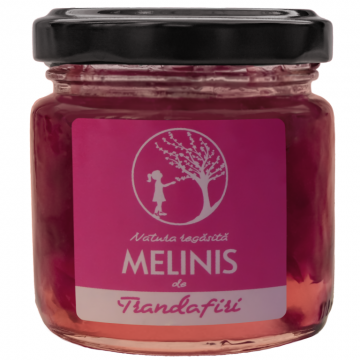 Miere salcam cu petale trandafiri 120g - MELINIS Miere salcam cu petale trandafiri 120g - MELINIS