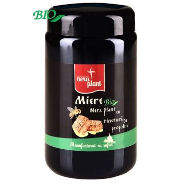 Miere tinctura propolis bio 550g - NERA PLANT