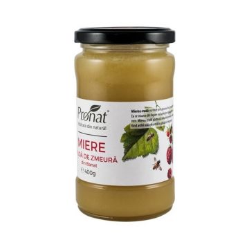 Miere zmeura cruda 400g - PRONAT