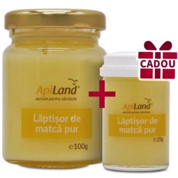 Pachet Laptisor matca pur crud conventional 100g+25g - APILAND