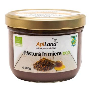 Pastura in miere Apiland, bio, 500g