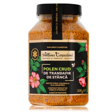 POLEN CRUD DE TRANDAFIR DE STANCA 500G
