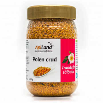 Polen crud trandafir salbatic 230g - APILAND