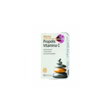Propolis vitamina c cu echinacea 40cpr ALEVIA